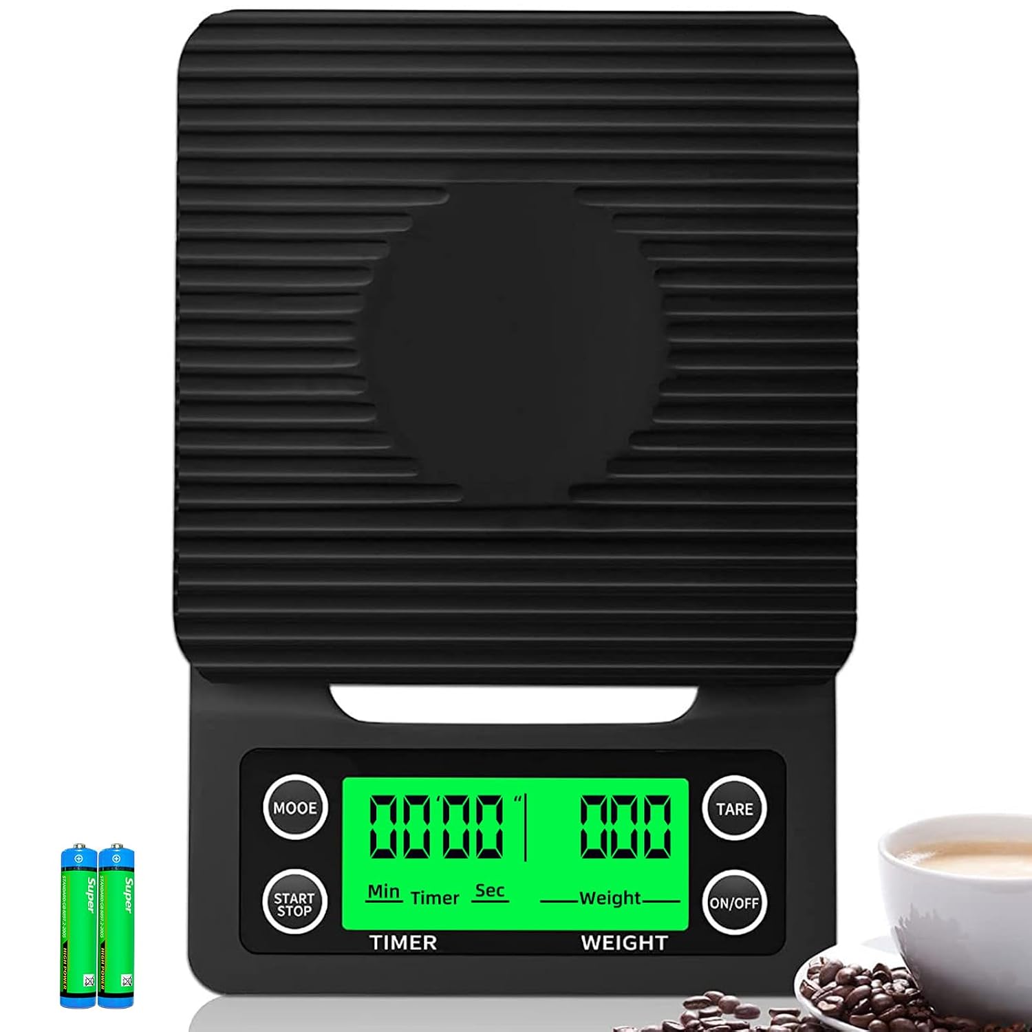 Kitchen Timer Digital - Digital Coffee Scale with Timer 0.1g