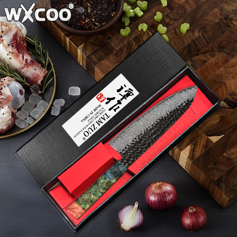 Kitchen Gadgets For Chefs - WXCOO Handmade Forged Chef Knife 8inch