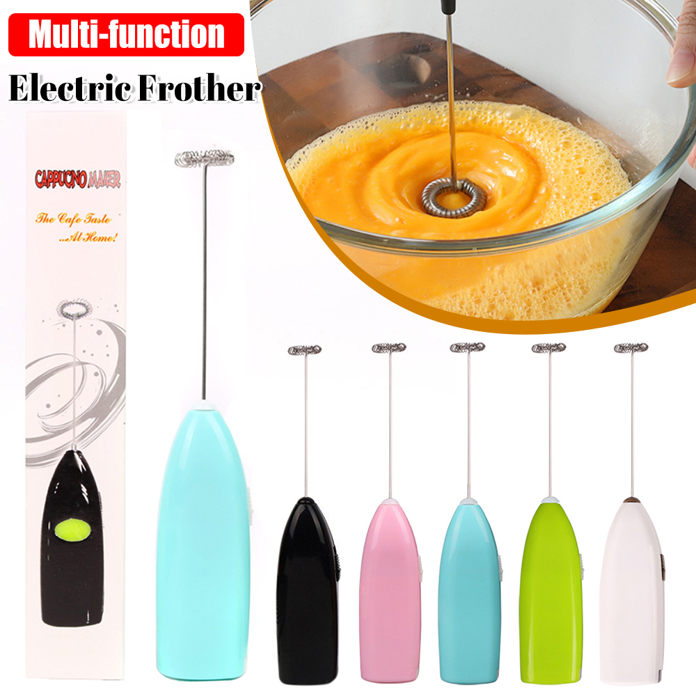 Quirky Kitchen Gadgets - Ireless Milk Foamer Coffee Whisk Mixer