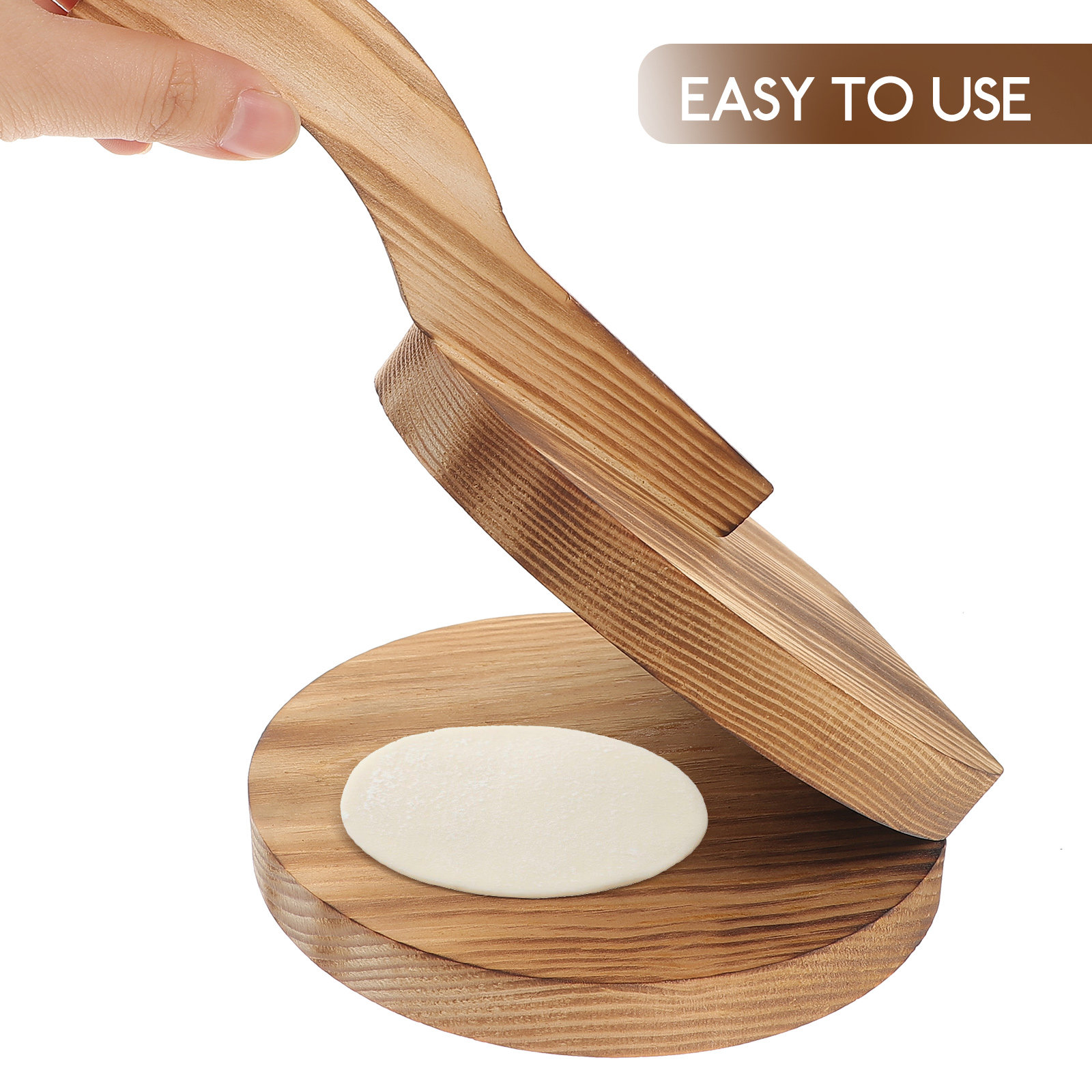 Sturdy Wooden Dumpling Press T - Kitchen Gadgets Made In Usa ulasan dan harga