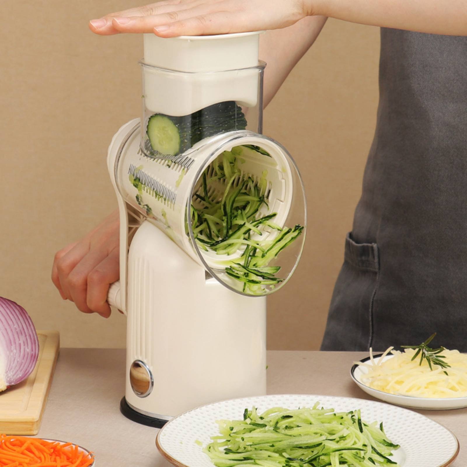 Rotary Vegetable Cutter Labor  - Kitchen Gadgets Save Time ulasan dan harga