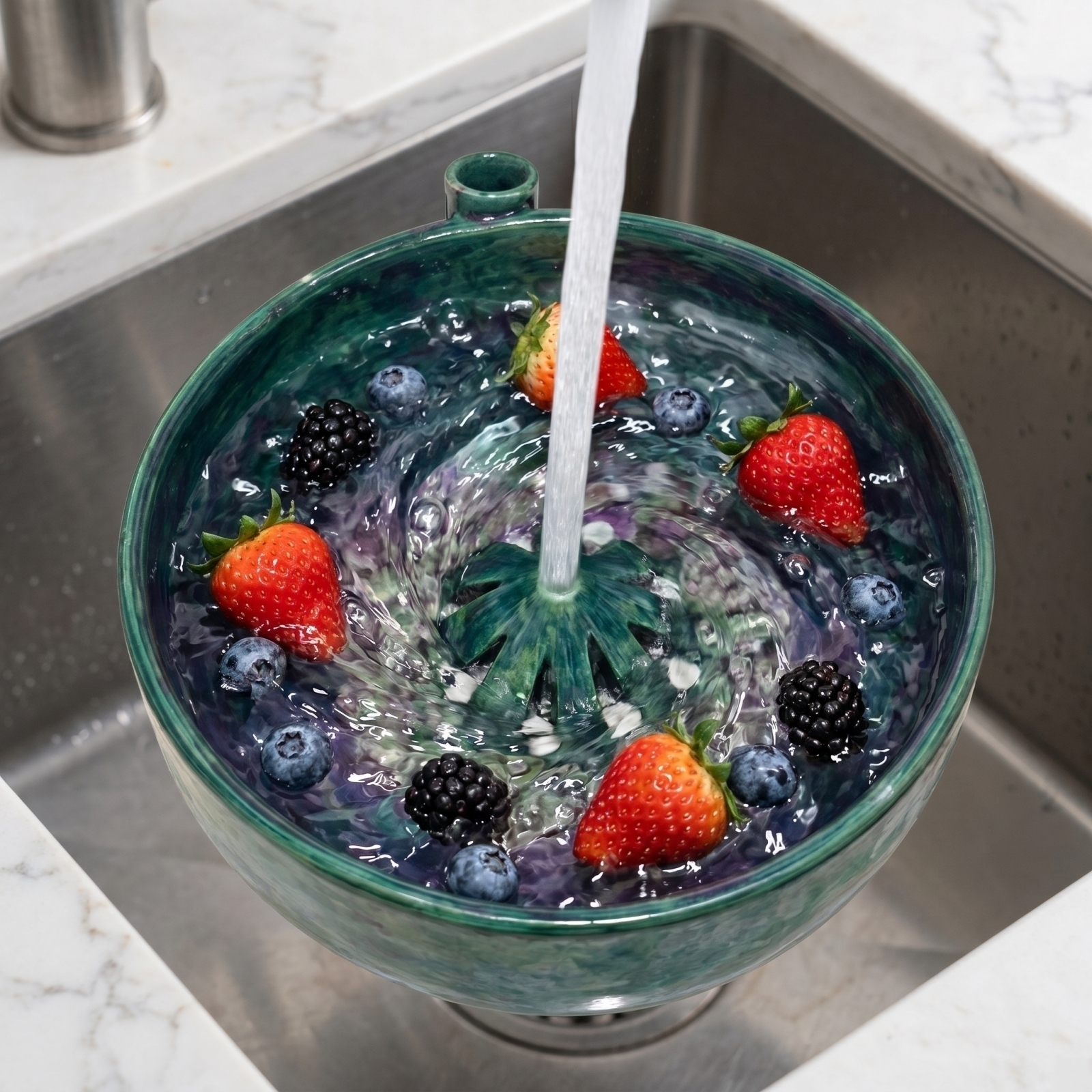Automatic Berry Vortex Bowl Ve - Kitchen Gadgets Save Time ulasan dan harga