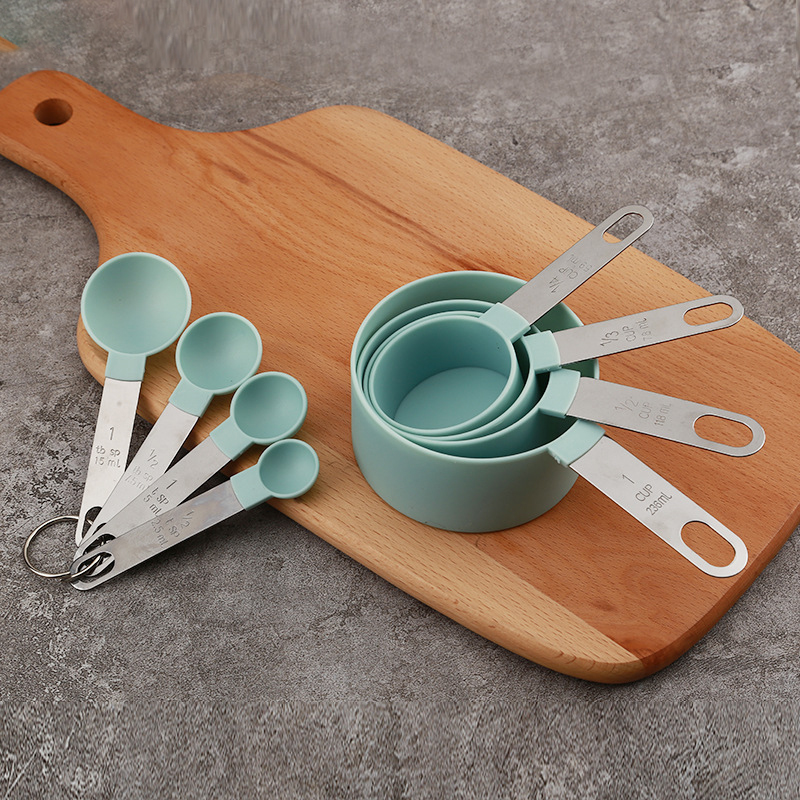 8PCS Measuring Cups Spoons Set - Quirky Kitchen Gadgets ulasan dan harga