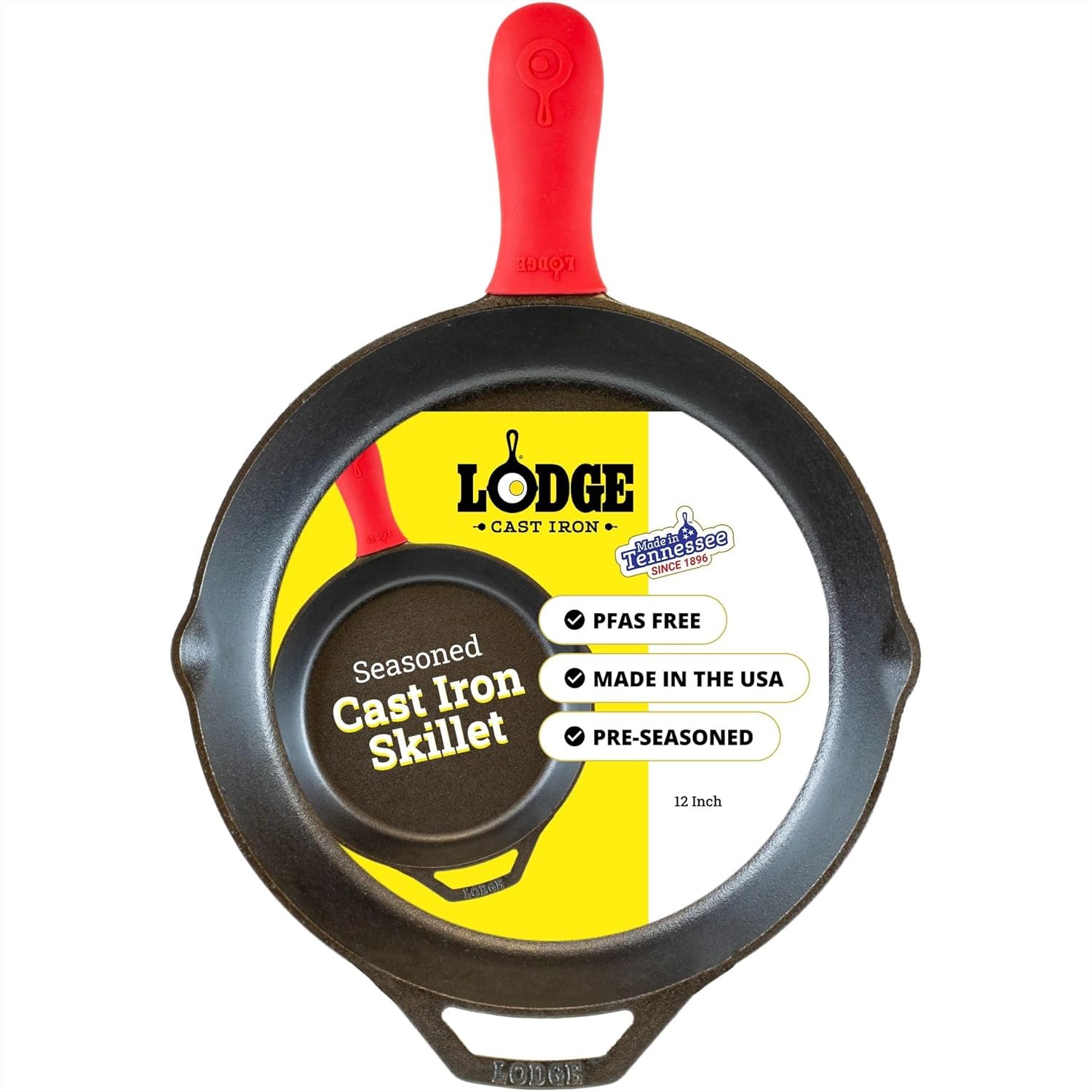 Seasoned Cast Iron Skillet 12  - Cast Iron Skillet ulasan dan harga