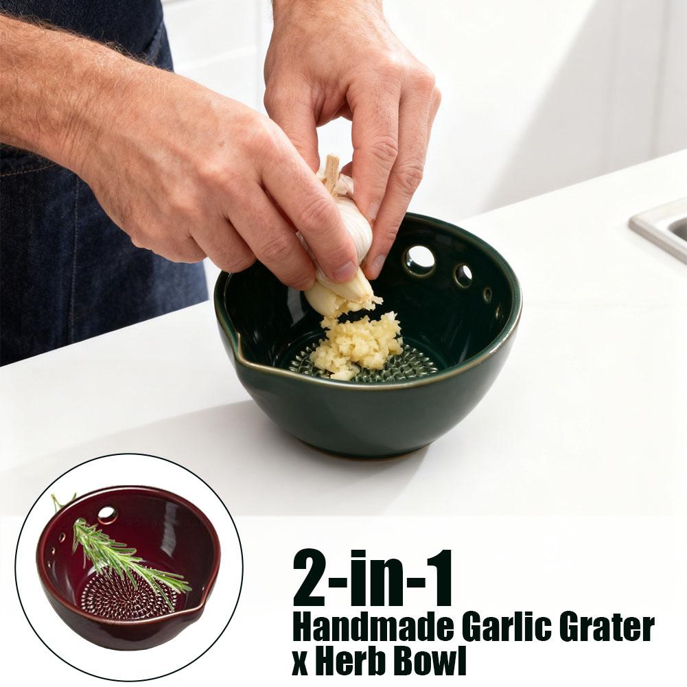 Garlic Grater Handmade Pottery - Kitchen Gadgets Save Time ulasan dan harga