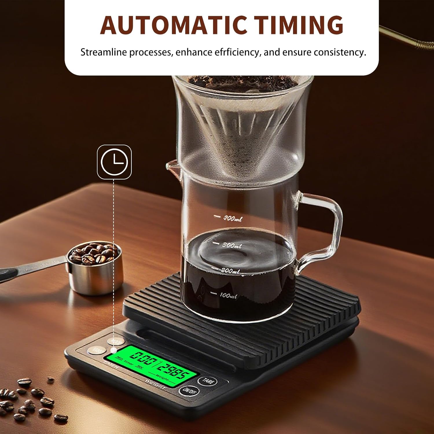 Digital Coffee Scale with Time - Kitchen Timer Digital ulasan dan harga