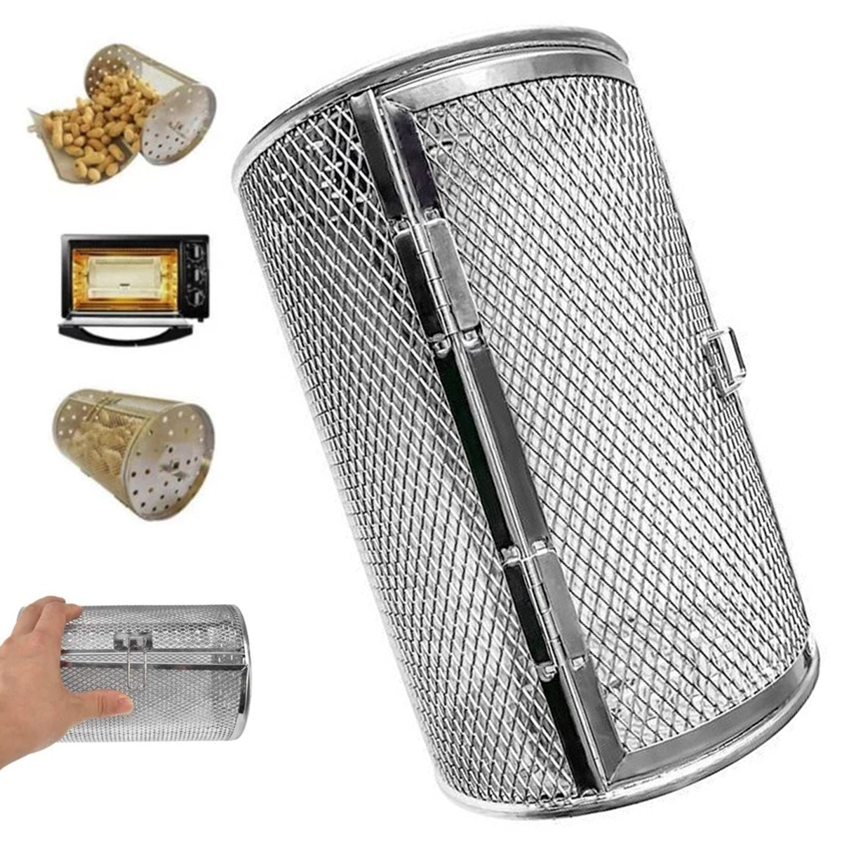 Rotisserie Basket Stainless St - Kitchen Gadgets Made In Usa ulasan dan harga
