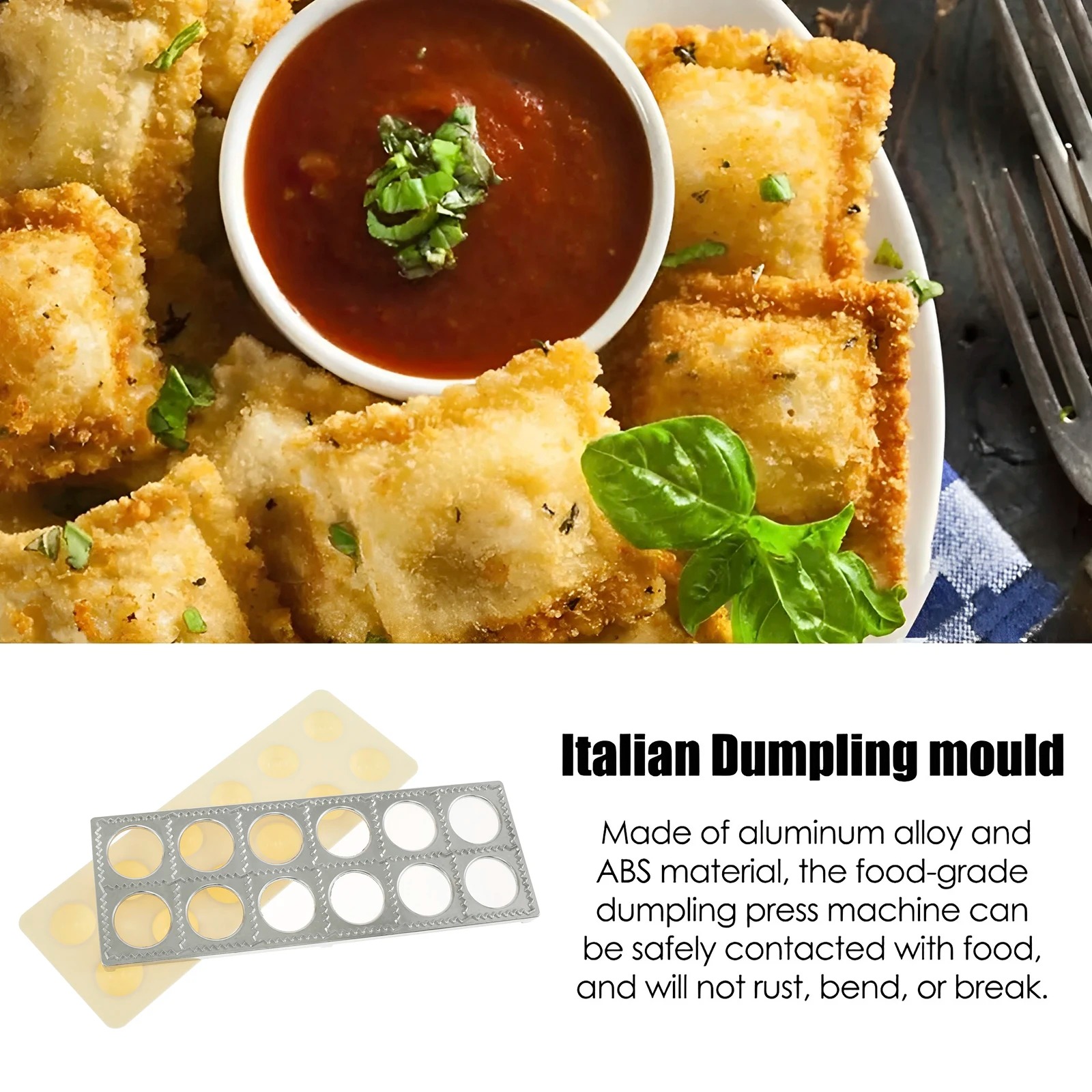 Dumpling Mold 12 Holes Ravioli - Kitchen Gadgets Ninja ulasan dan harga