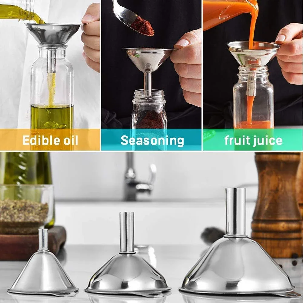 3Pcs Stainless Steel Kitchen F - Kitchen Gadgets Ninja ulasan dan harga