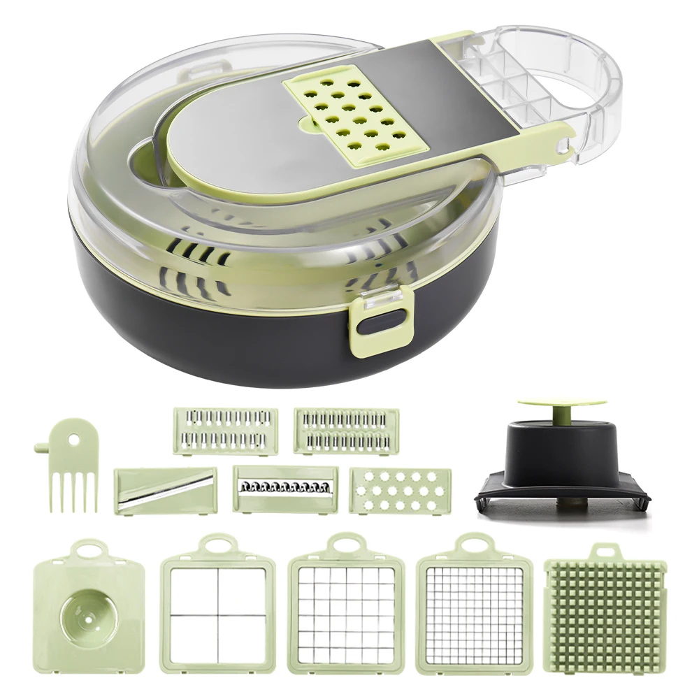 Vegetable Chopper with Contain - Kitchen Gadgets Save Time ulasan dan harga
