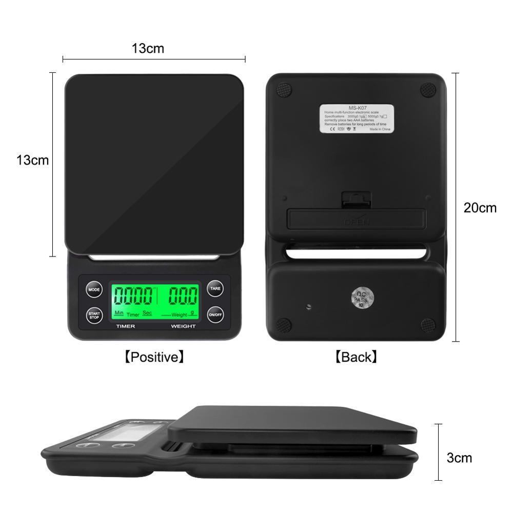 3kg/0.1g 5kg/0.1g Drip Coffee  - Kitchen Timer Digital ulasan dan harga
