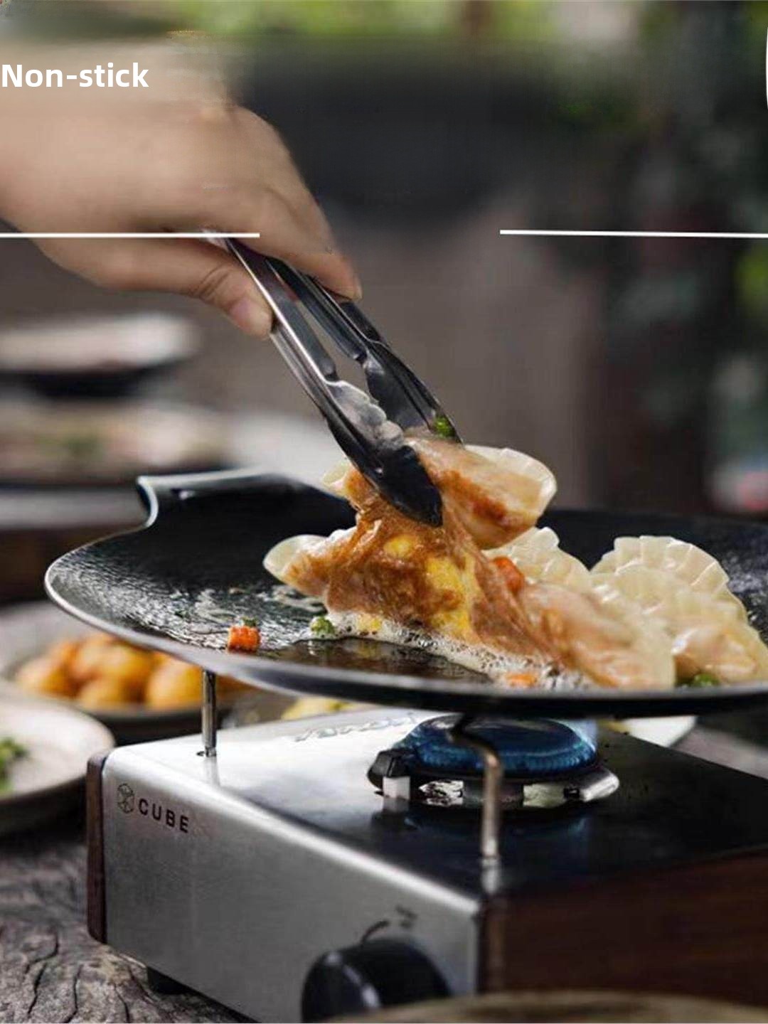 Outdoor Cast Iron Charcoal Gri - Cast Iron Skillet ulasan dan harga