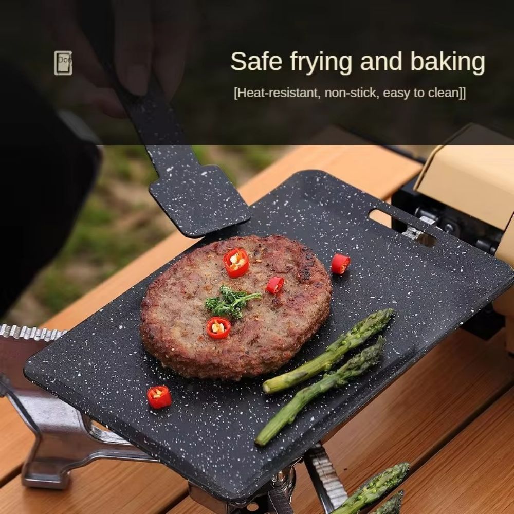 F5 20*13cm BBQ Grill Pan For S - Cast Iron Skillet ulasan dan harga