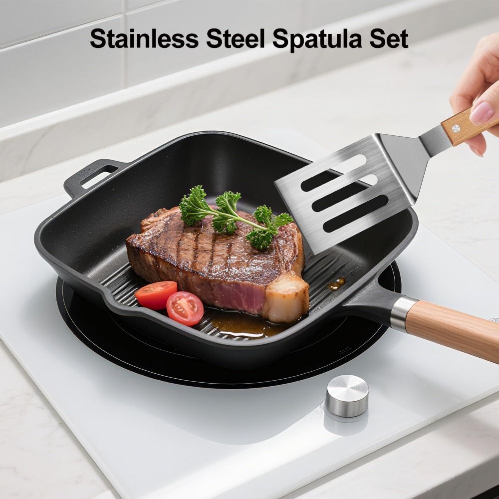 Professional Stainless Steel S - Cast Iron Skillet ulasan dan harga
