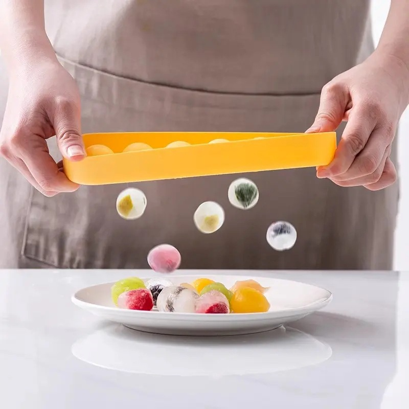 6 Grids Ice Cube Tray Food Gra - Kitchen Gadgets Home Party ulasan dan harga