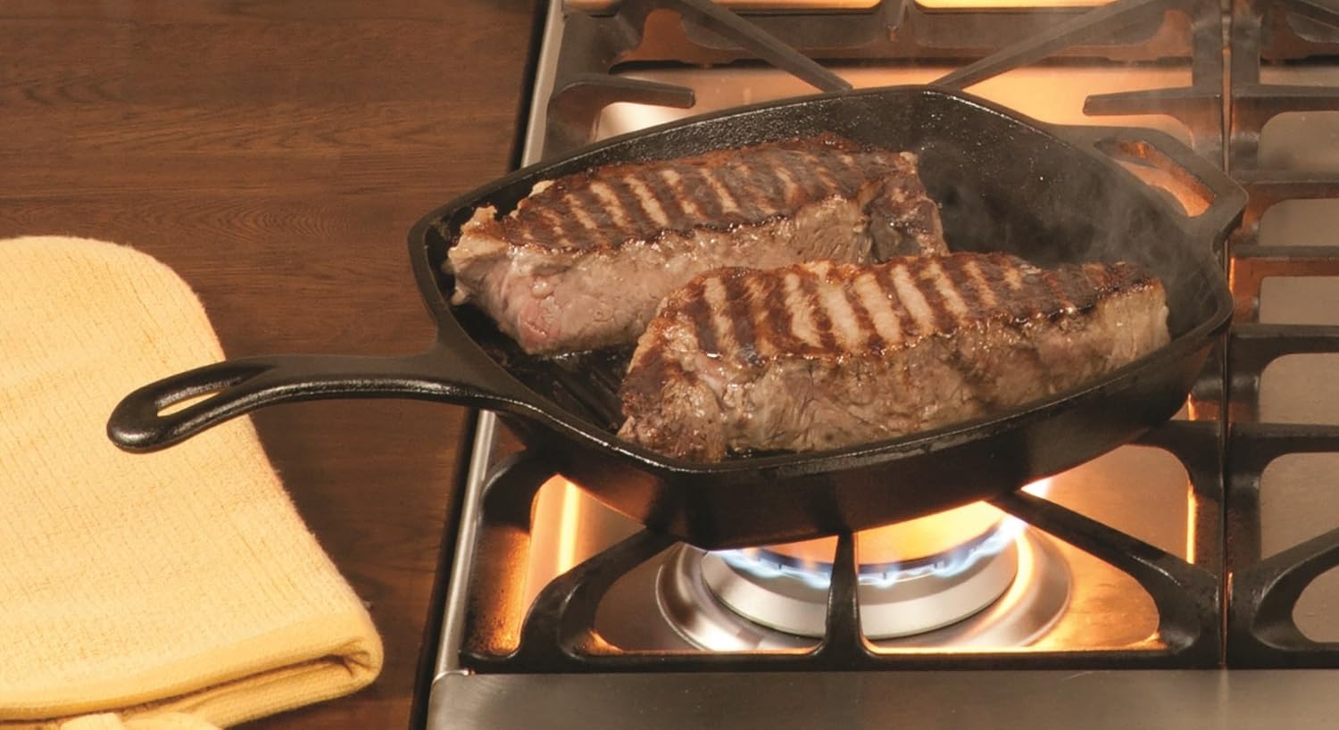 Cast Iron Grill Pan 10.5 Inch  - Cast Iron Skillet ulasan dan harga
