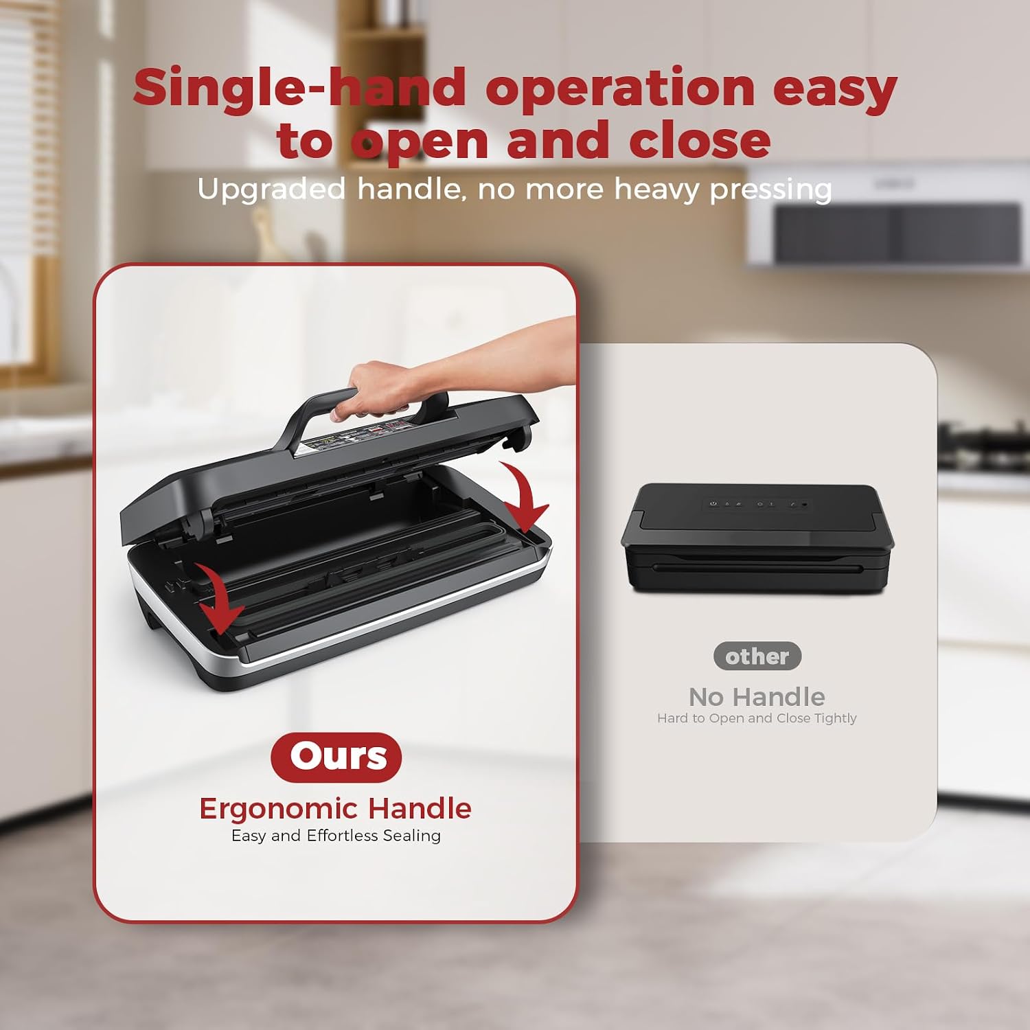 230W 95KPa Vacuum Sealer, 10-i - Food Vacuum Sealer ulasan dan harga
