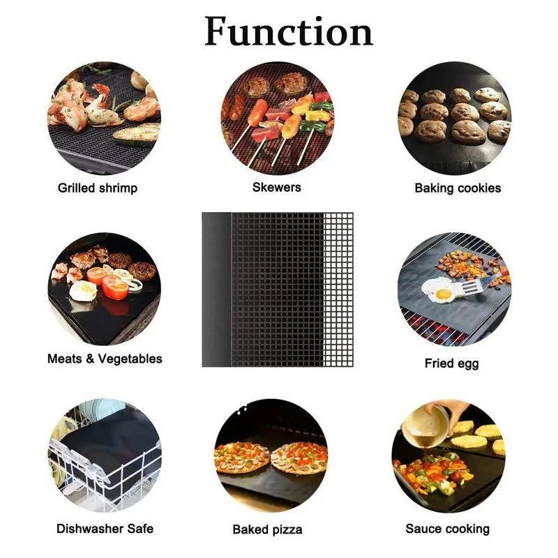 1Pc Square Non Stick Grilling  - Kitchen Gadgets Made In Usa ulasan dan harga