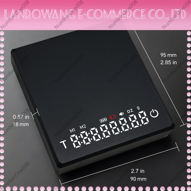 Mini Digital Coffee Scale with - Kitchen Timer Digital ulasan dan harga