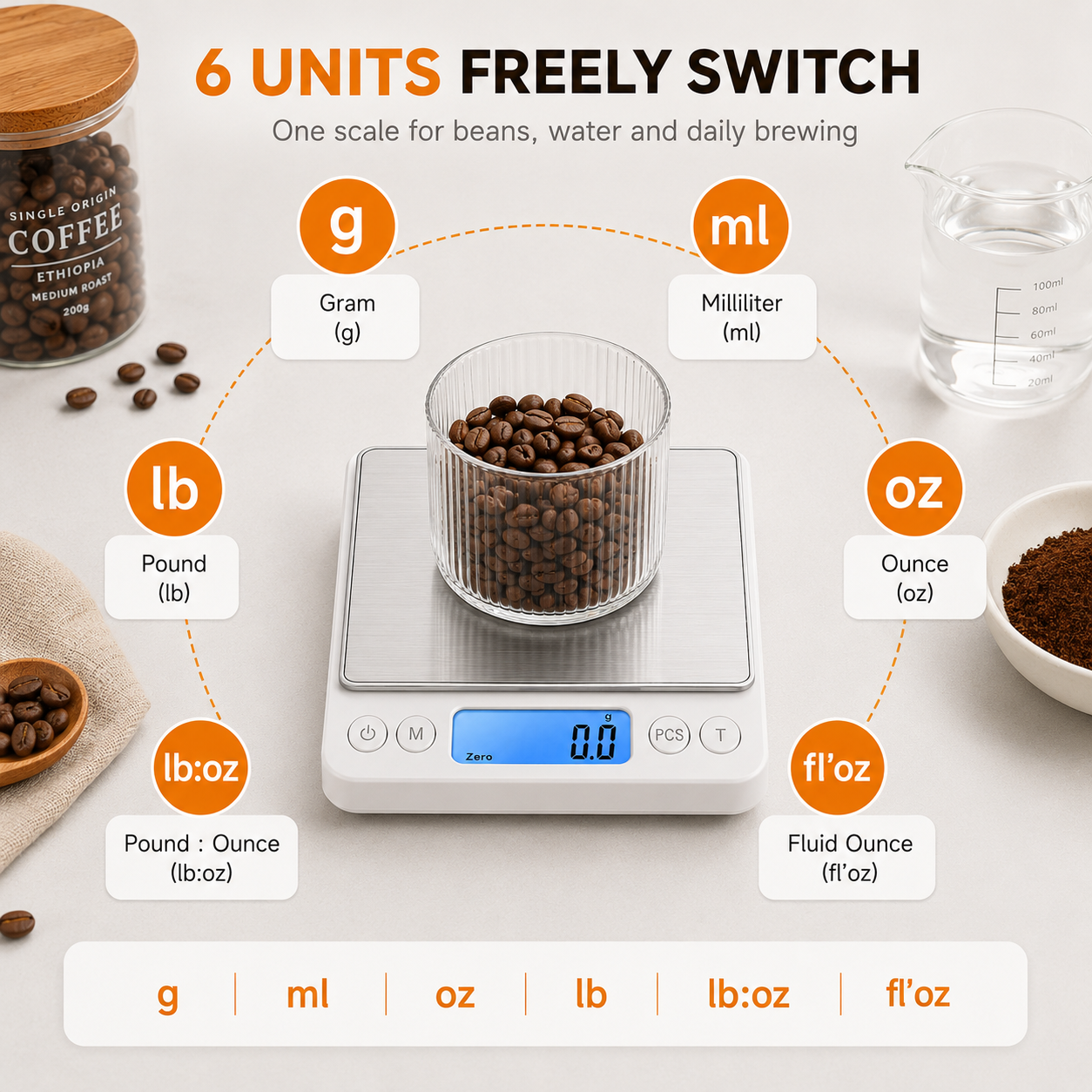Digital Coffee Scale with Time - Kitchen Timer Digital ulasan dan harga