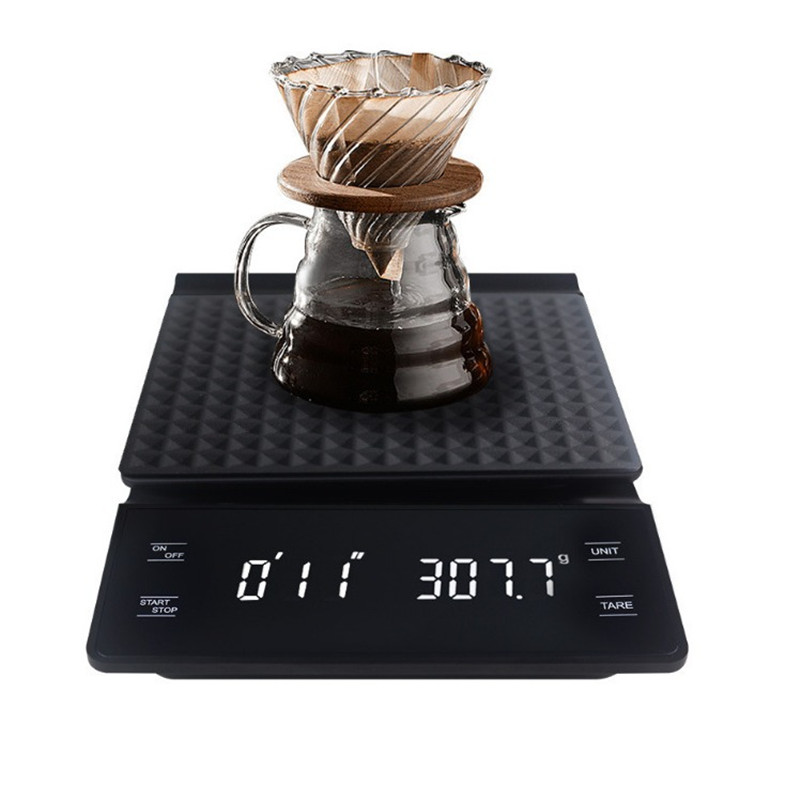 3kg/0.1g Coffee Scale With Tim - Kitchen Timer Digital ulasan dan harga