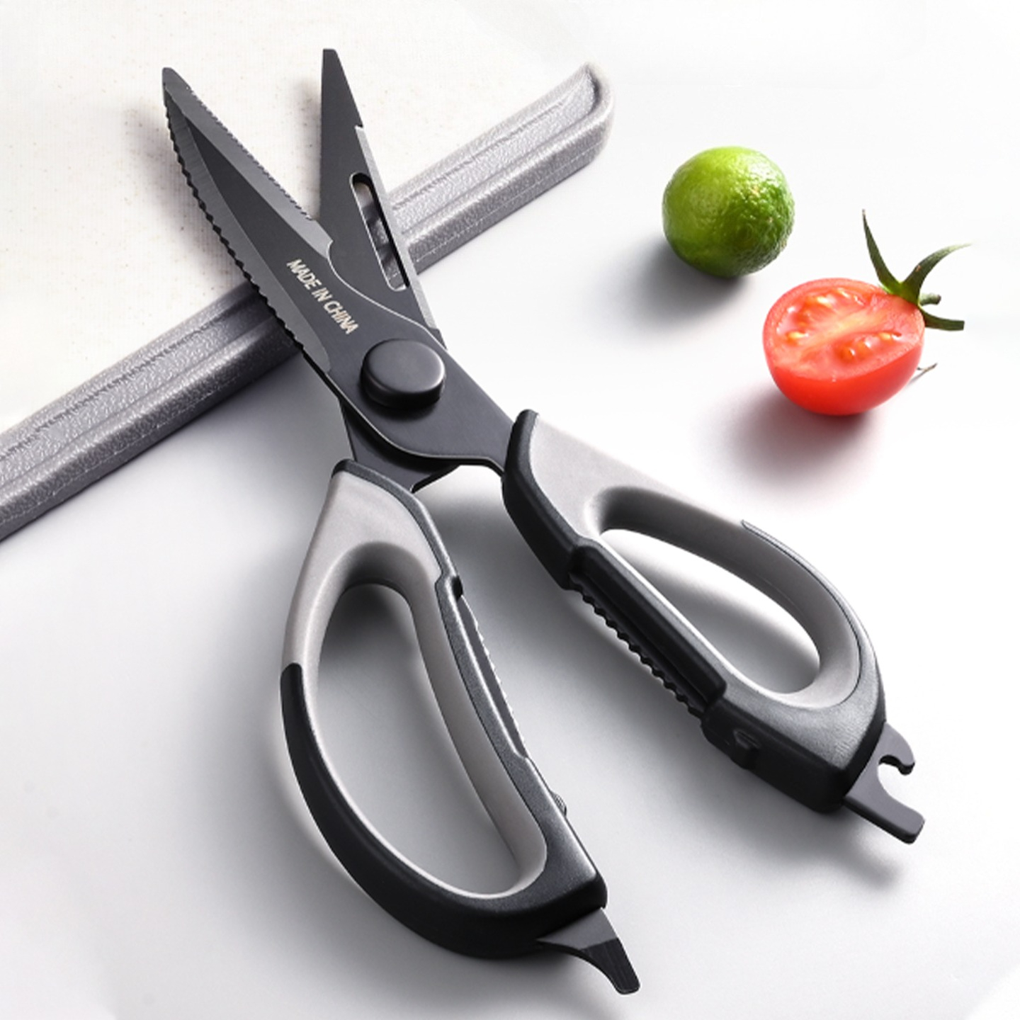 Kitchen scissors Titanium Chic - Kitchen Gadgets Ninja ulasan dan harga