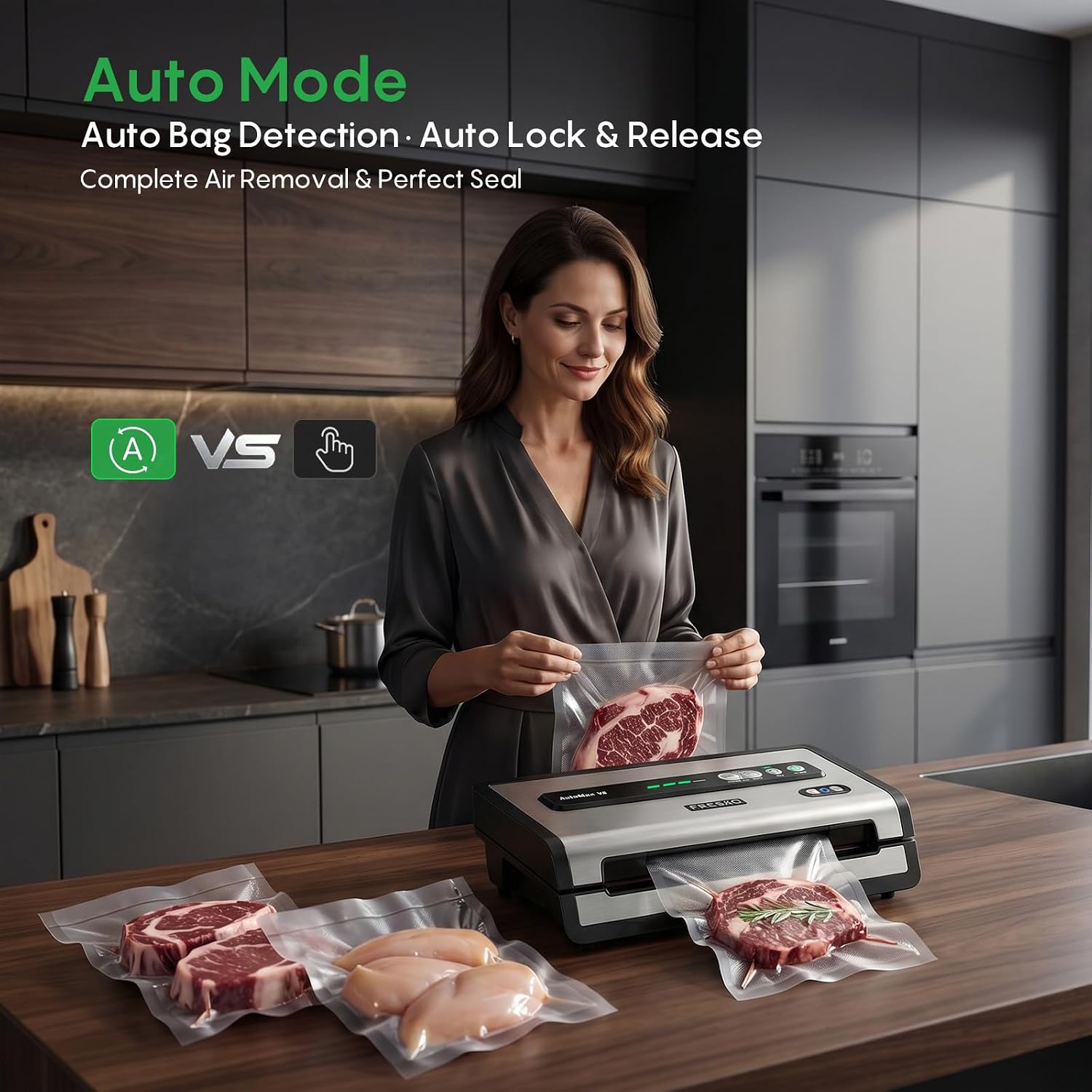 Automatic Vacuum Sealer for Fo - Food Vacuum Sealer ulasan dan harga