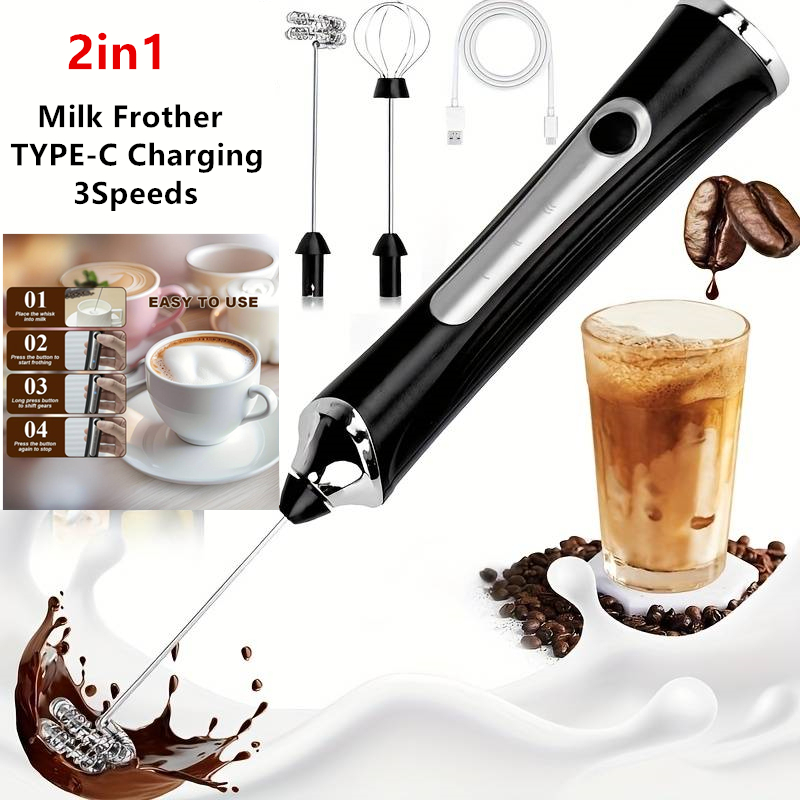 Wireless Electric Milk Frother - Quirky Kitchen Gadgets ulasan dan harga