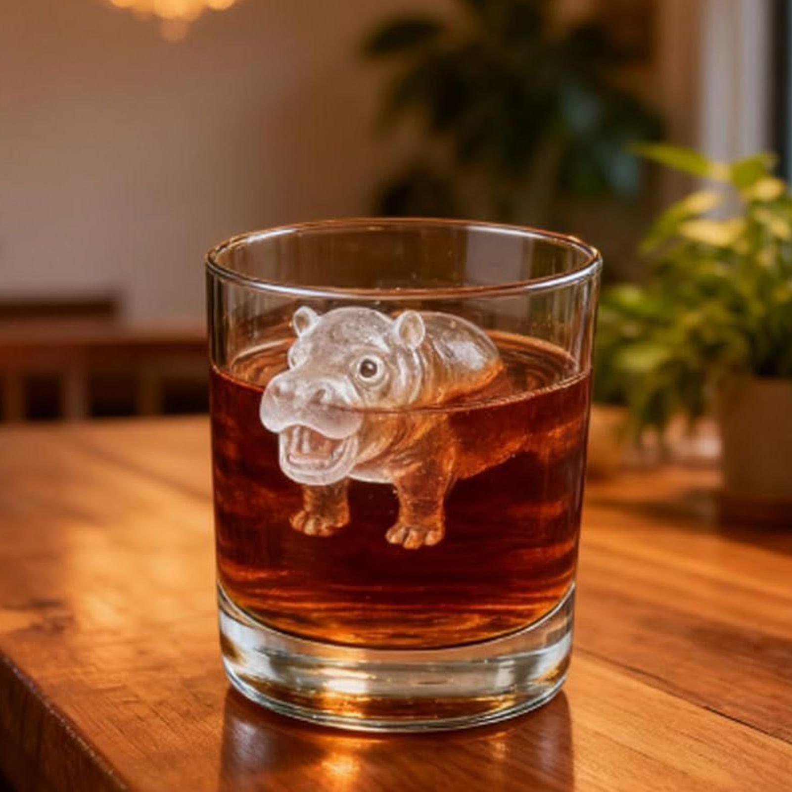 Ice Molds 6 Cavity Hippo Kitch - Kitchen Gadgets Home Party ulasan dan harga