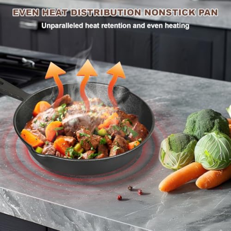 Pre-Seasoned Cast Iron Skillet - Cast Iron Skillet ulasan dan harga