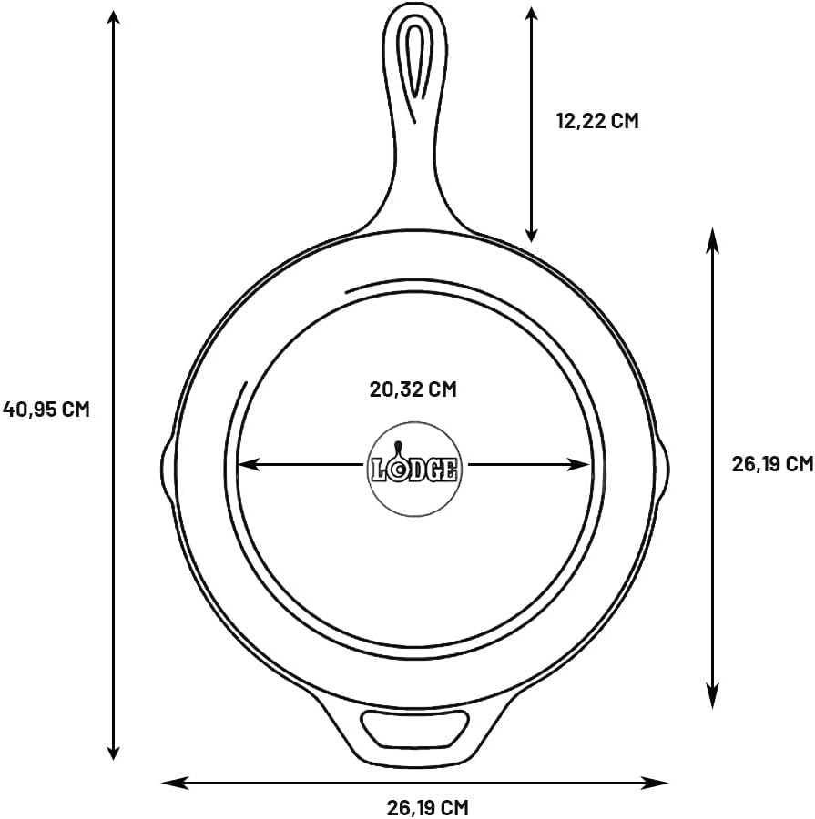 Cast Iron Skillet 10.25 Inches - Cast Iron Skillet ulasan dan harga