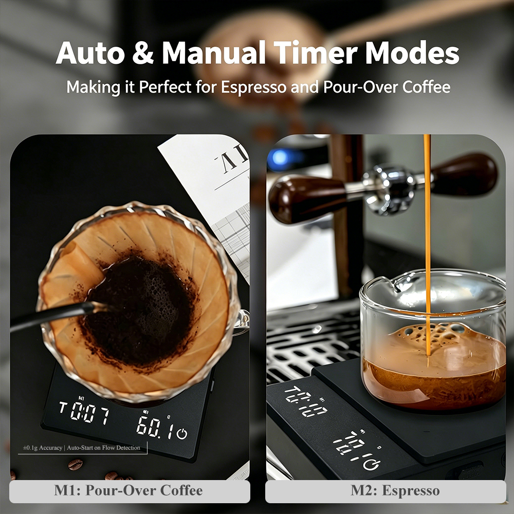 Mini Digital Coffee Scale with - Kitchen Timer Digital ulasan dan harga