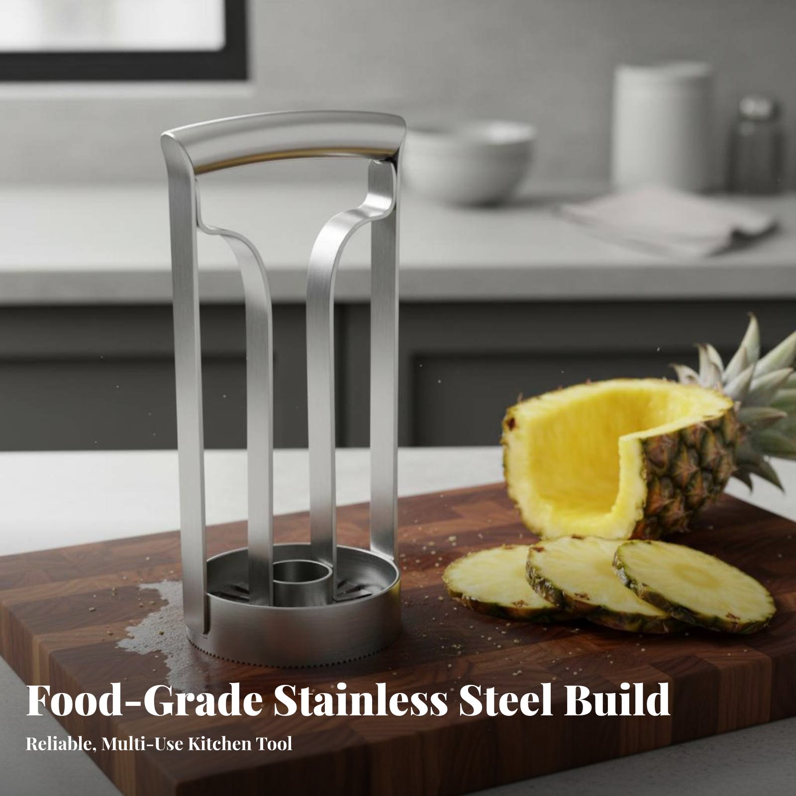 Stainless Steel Pineapple Cutt - Kitchen Gadgets Save Time ulasan dan harga