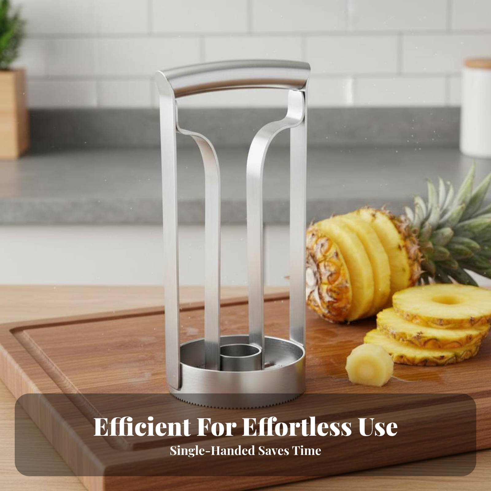 Stainless Steel Pineapple Cutt - Kitchen Gadgets Save Time ulasan dan harga