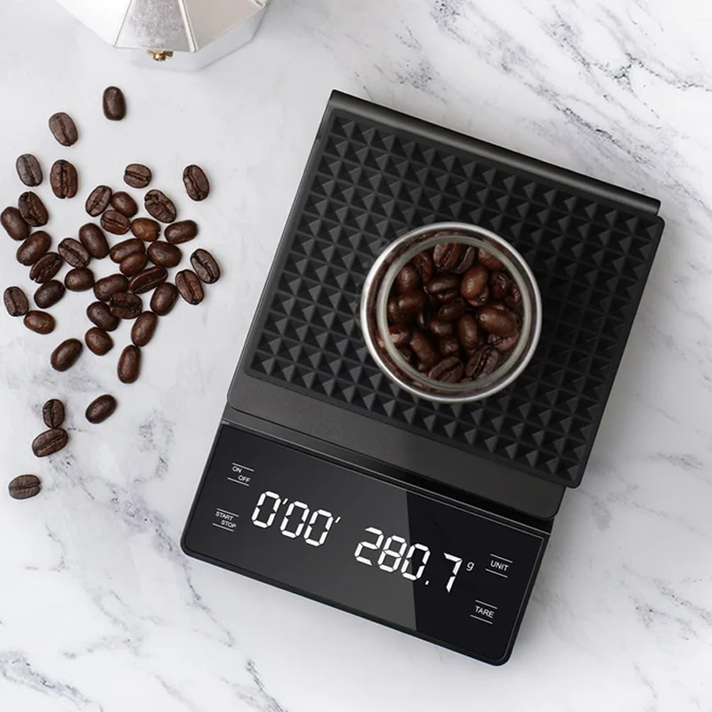 3kg/0.1g Coffee Scale with Tim - Kitchen Timer Digital ulasan dan harga