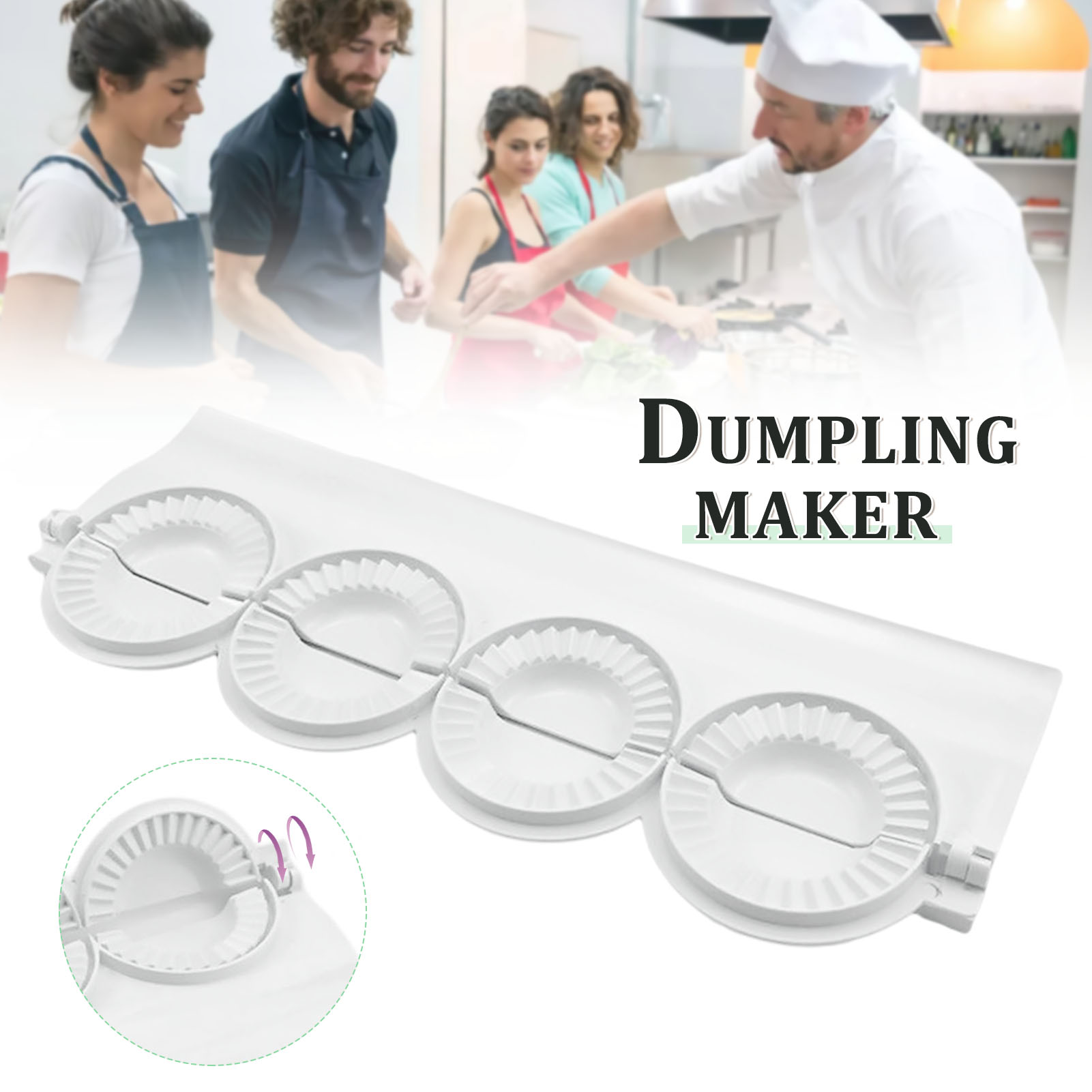 Large Diy Dumpling Mold Dough  - Kitchen Gadgets Ninja ulasan dan harga