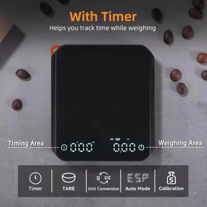 KitchenMini Coffee Scale with  - Kitchen Timer Digital ulasan dan harga