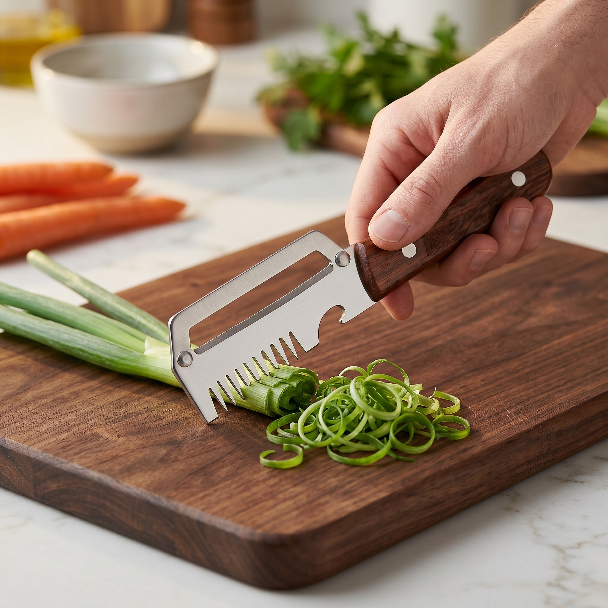 Stainless Steel 4-in-1 Vegetab - Kitchen Gadgets For Chefs ulasan dan harga
