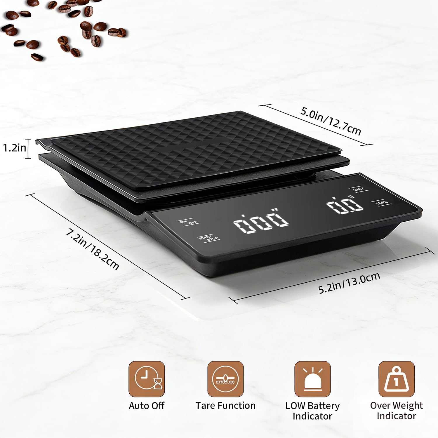 High Precision Coffee Scale, 3 - Kitchen Timer Digital ulasan dan harga